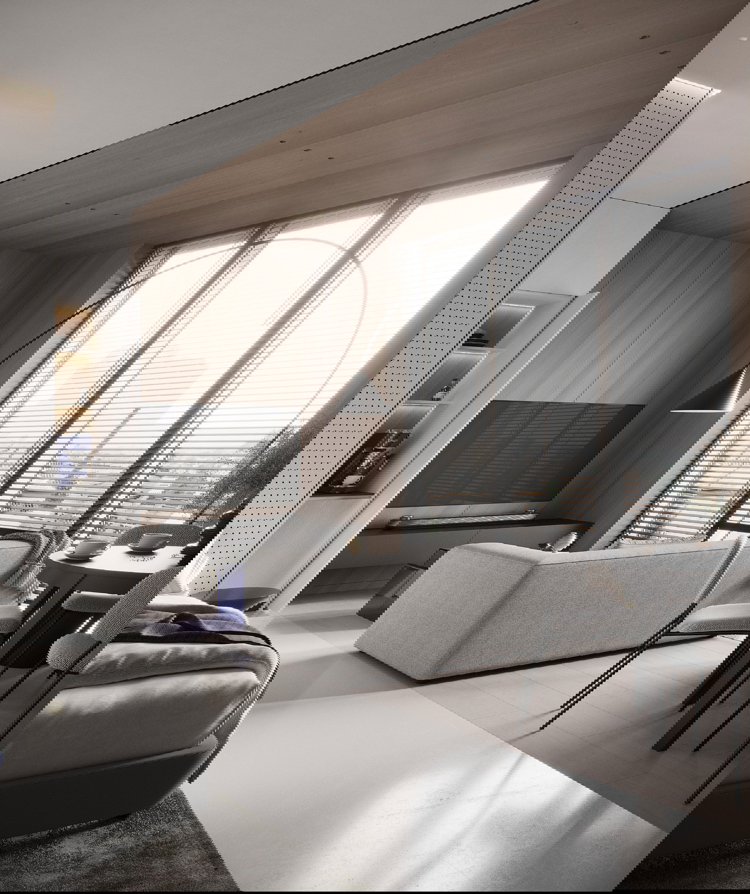 Modern apartment - Interior design, 3D modeling, art direction, visualizations, interior