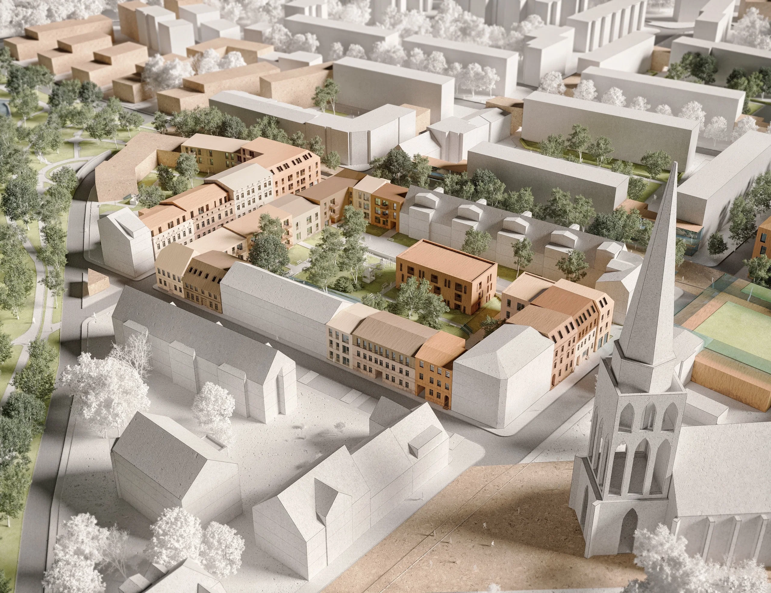 BRIC Architects - Competition visualizations, architectural visualizations