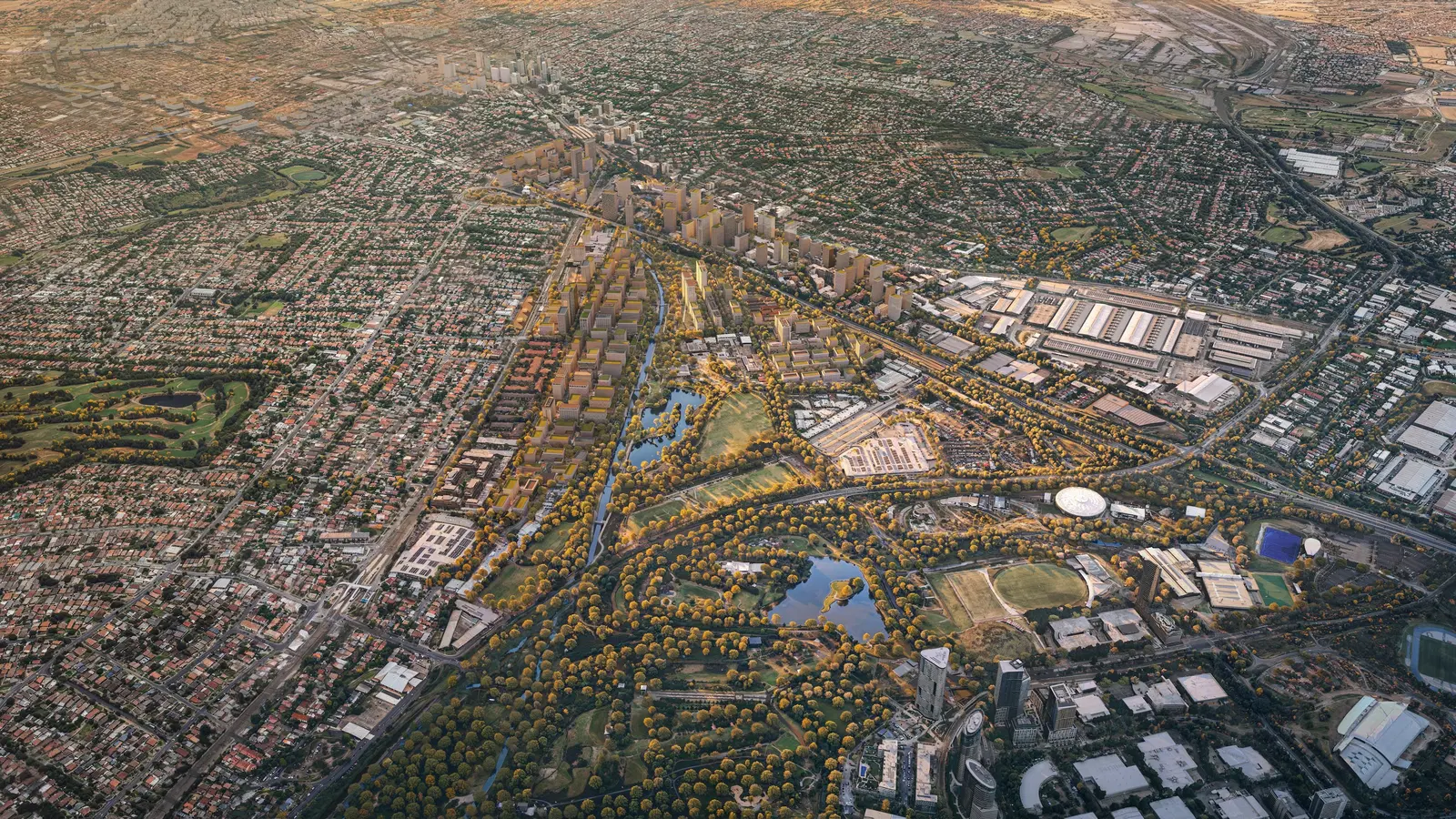 Cox Architects - Aerial for Sydney