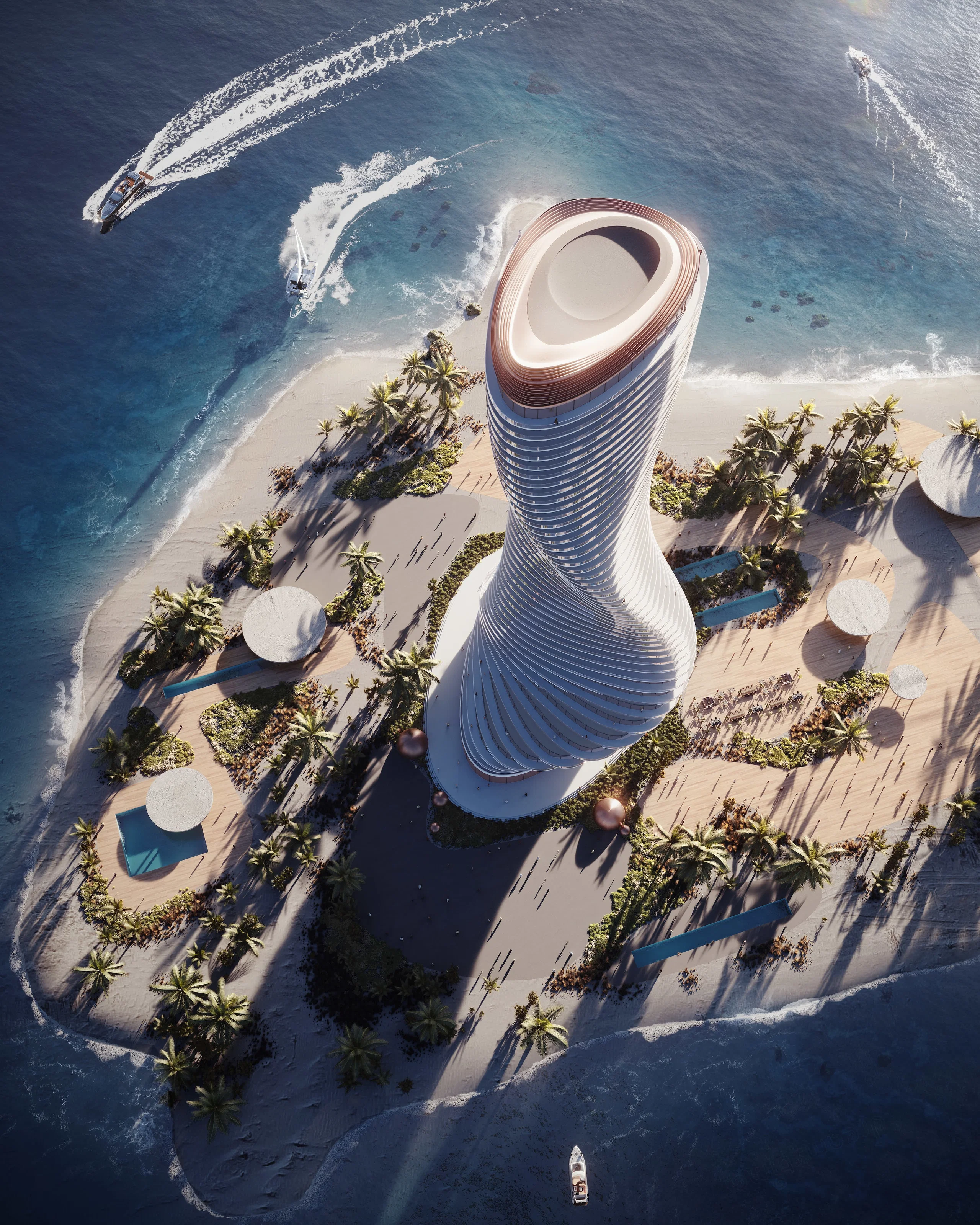 Undisclosed project Doha - Architectural visualization