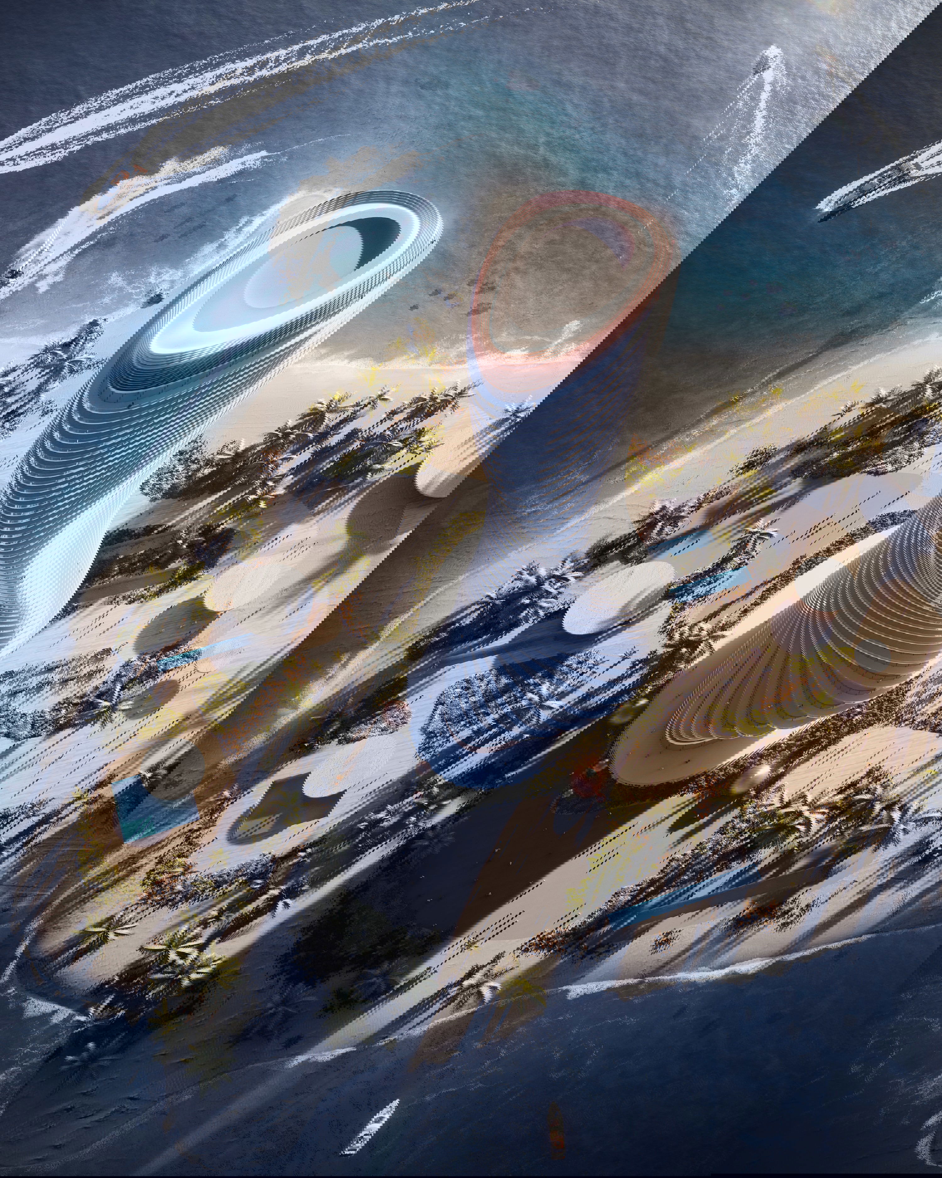 Undisclosed project Doha - Architectural visualization