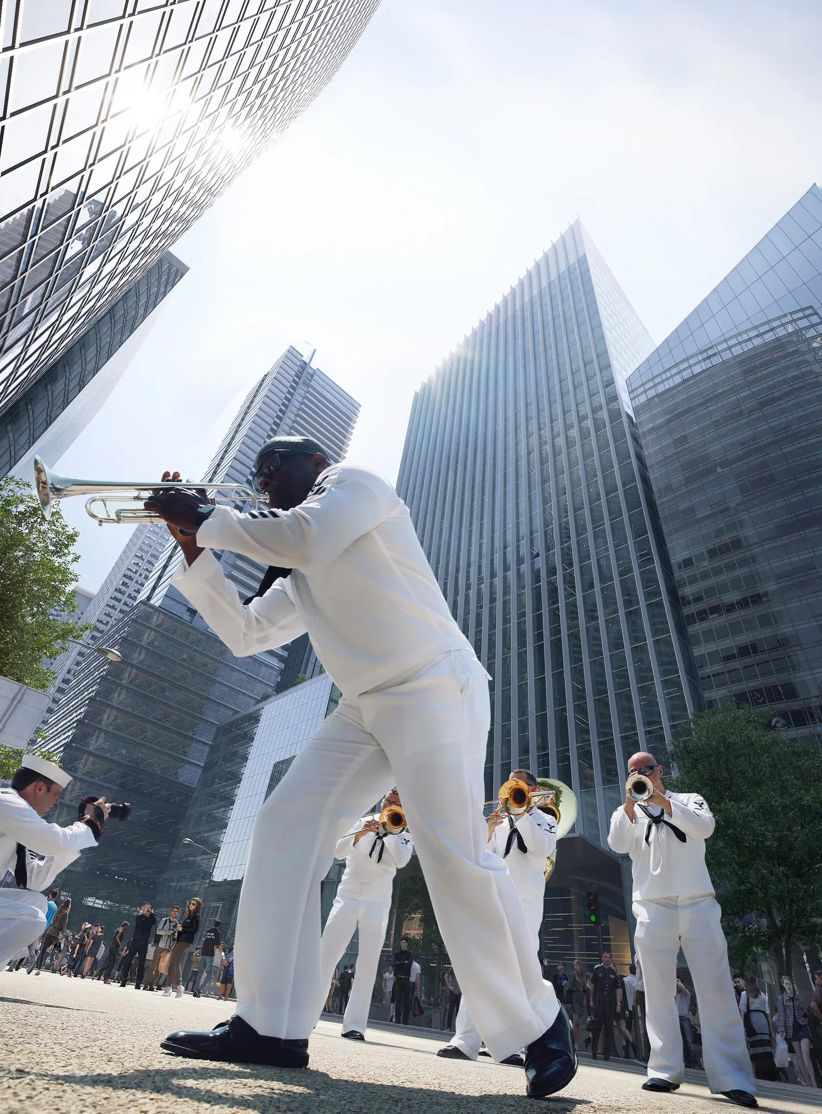 Public Life in the Financial District - Modelling, lighting, postproduction