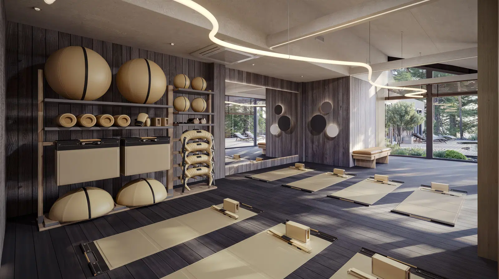 ATEPAA - Gym 3D Rendering