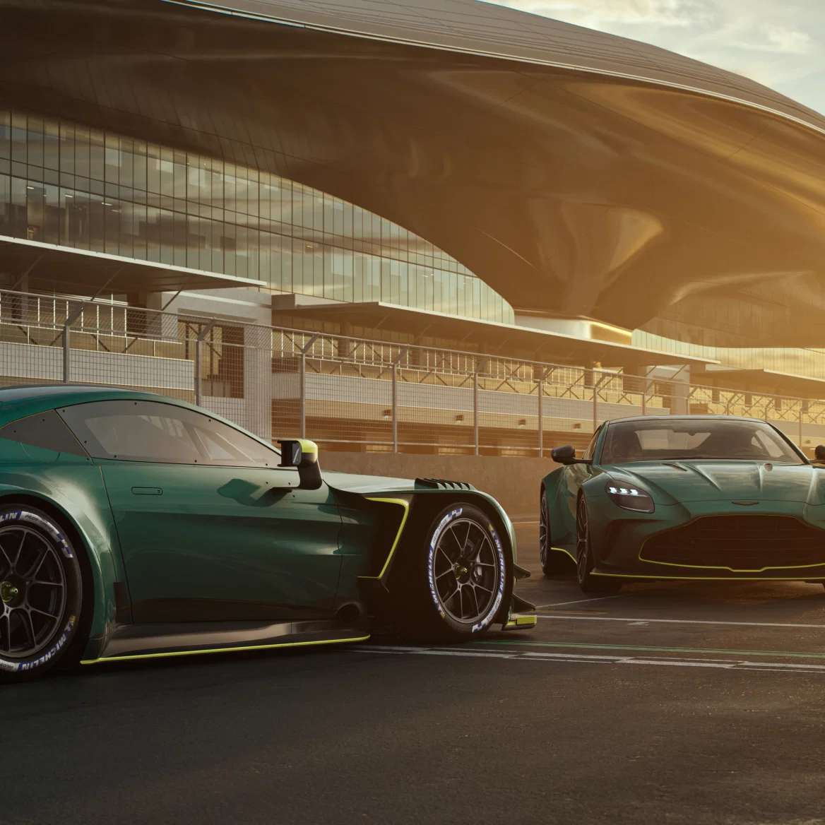 Bugatti Chiron side profile in dramatic lighting.