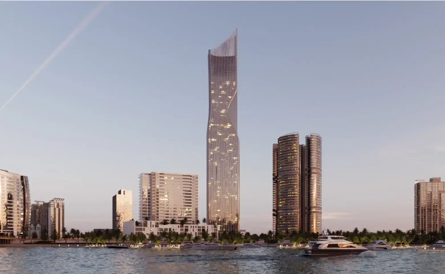 Dubai’s Tiger Sky Tower - Architecture Animation