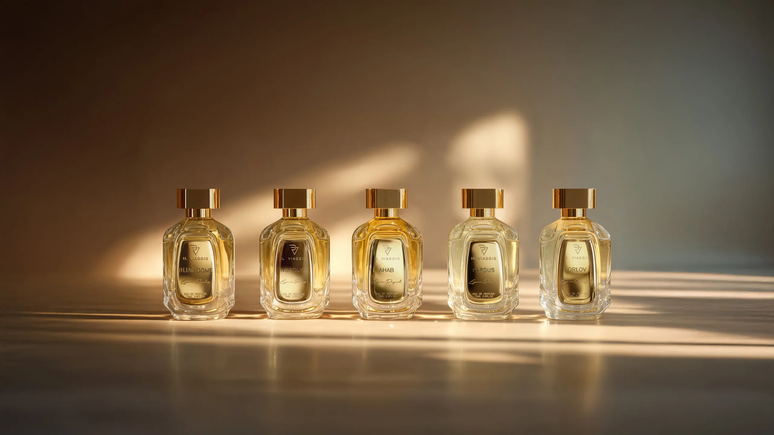 il viaggio 2nd main image featuring 5 perfume bottles