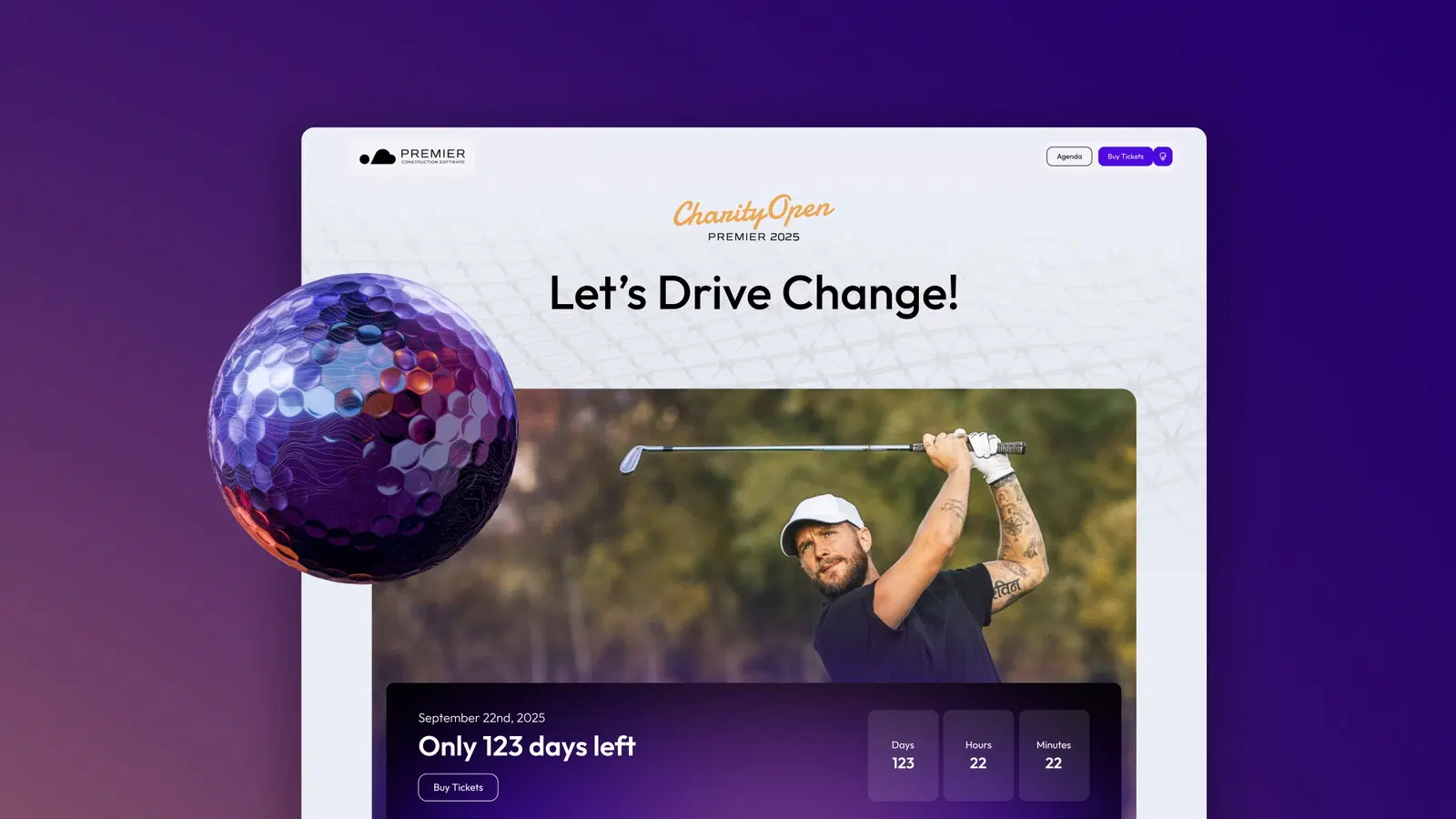 Premier Charity Golf - 1st Main Image