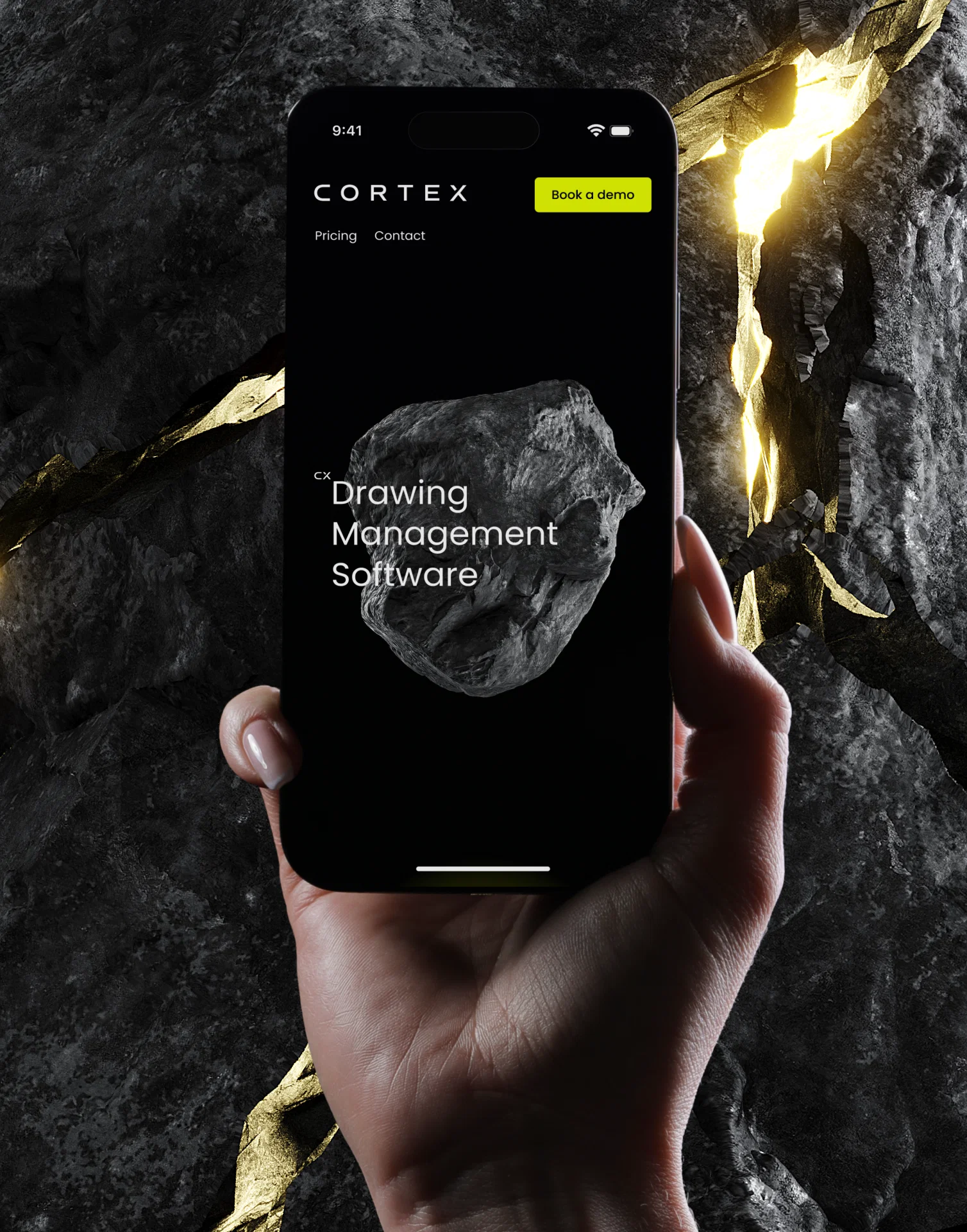 Phone with background