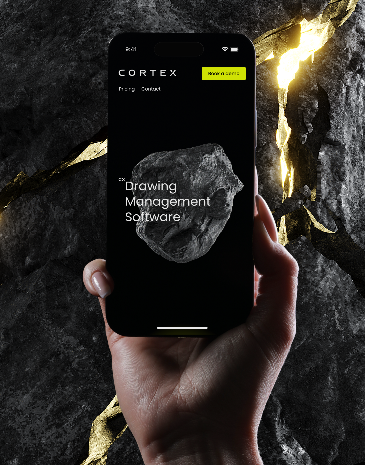 Phone with background