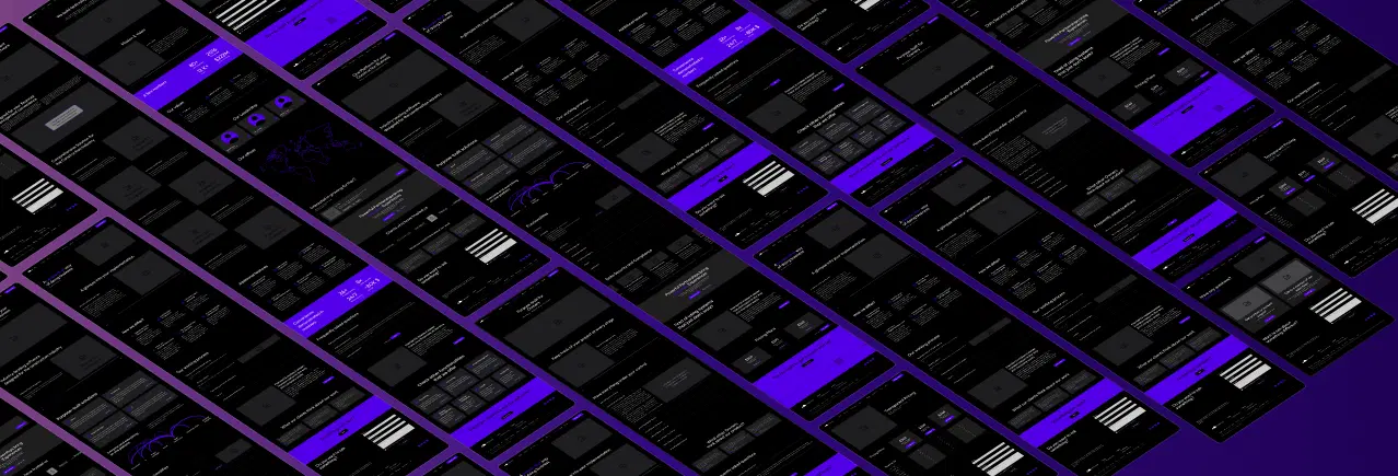 UX wireframes
