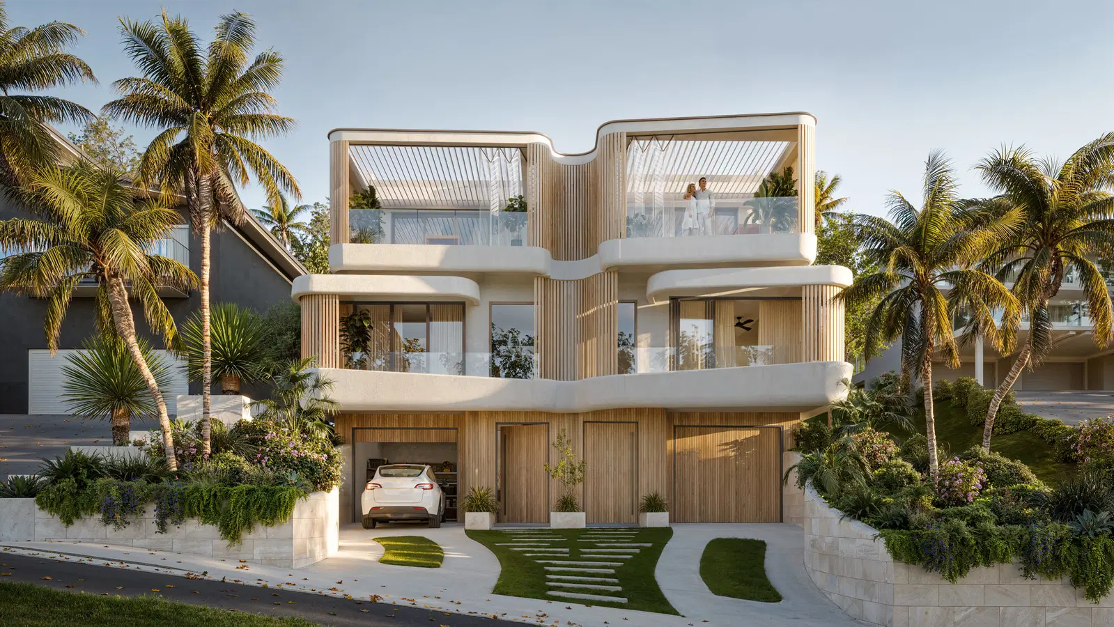 Coastal Residence - Exterior Architectural Visualization