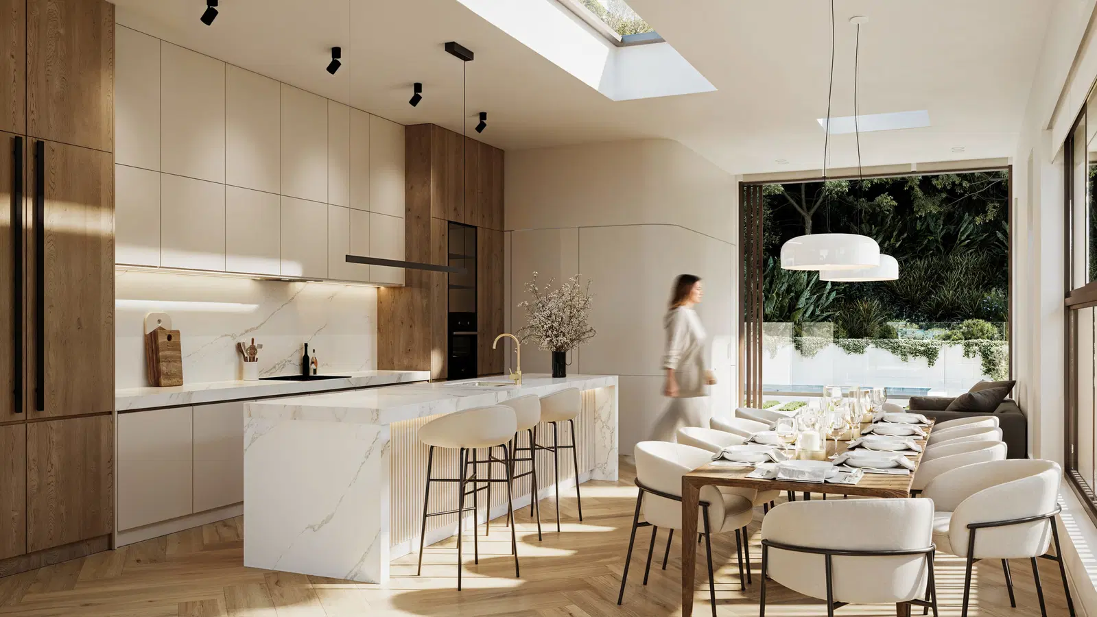 Kitchen & Dining - Interior CGI Visualization