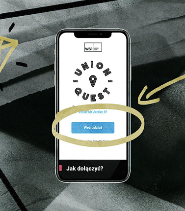 WARSAW SNEAKER STORE - UNION QUEST IPHONE MOCKUP 1/3