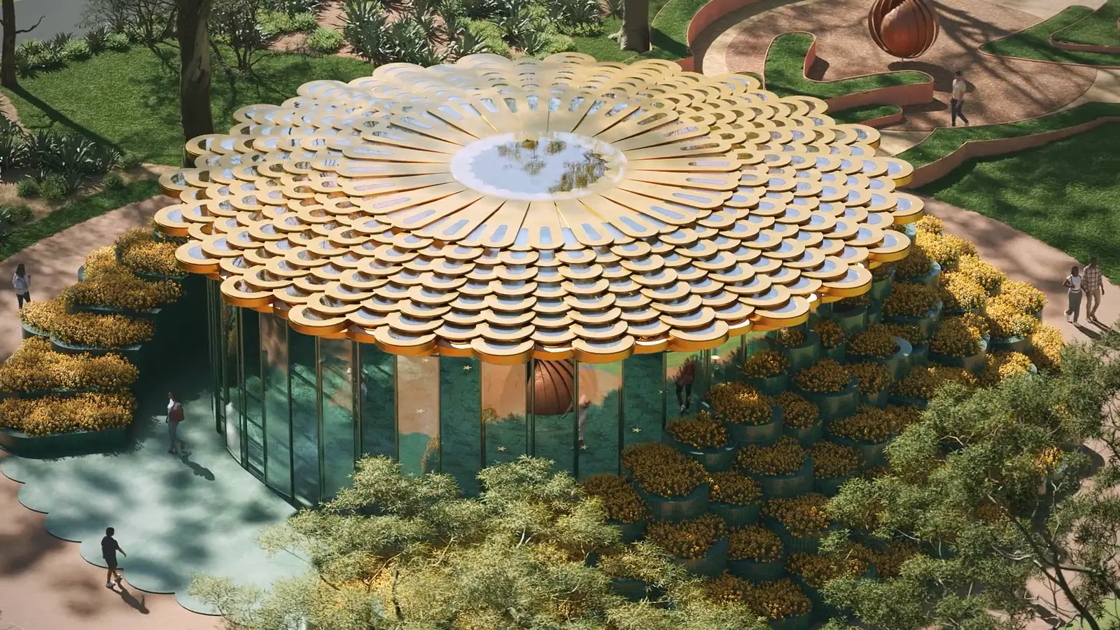 Sculpture Garden - Animation
