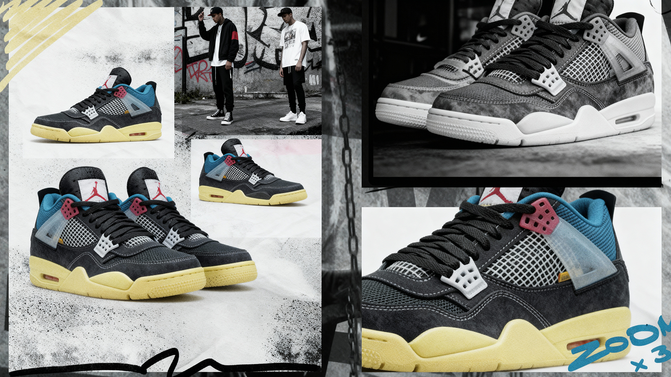 Warsaw Sneaker Store - Union Quest Air Jordan IV WIDE IMAGE 3/3