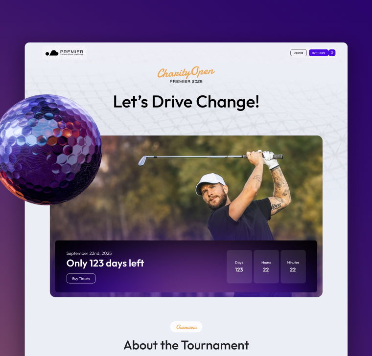 Premier Charity Golf - Square Image