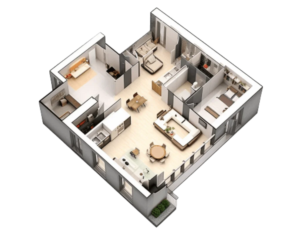 Floor plan B