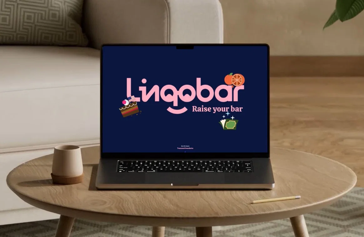 Lingobar - Branding, Website & Social Media