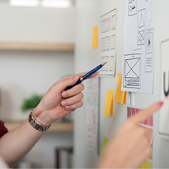 Gedeon Medica UX UI Wireframe Design Elements