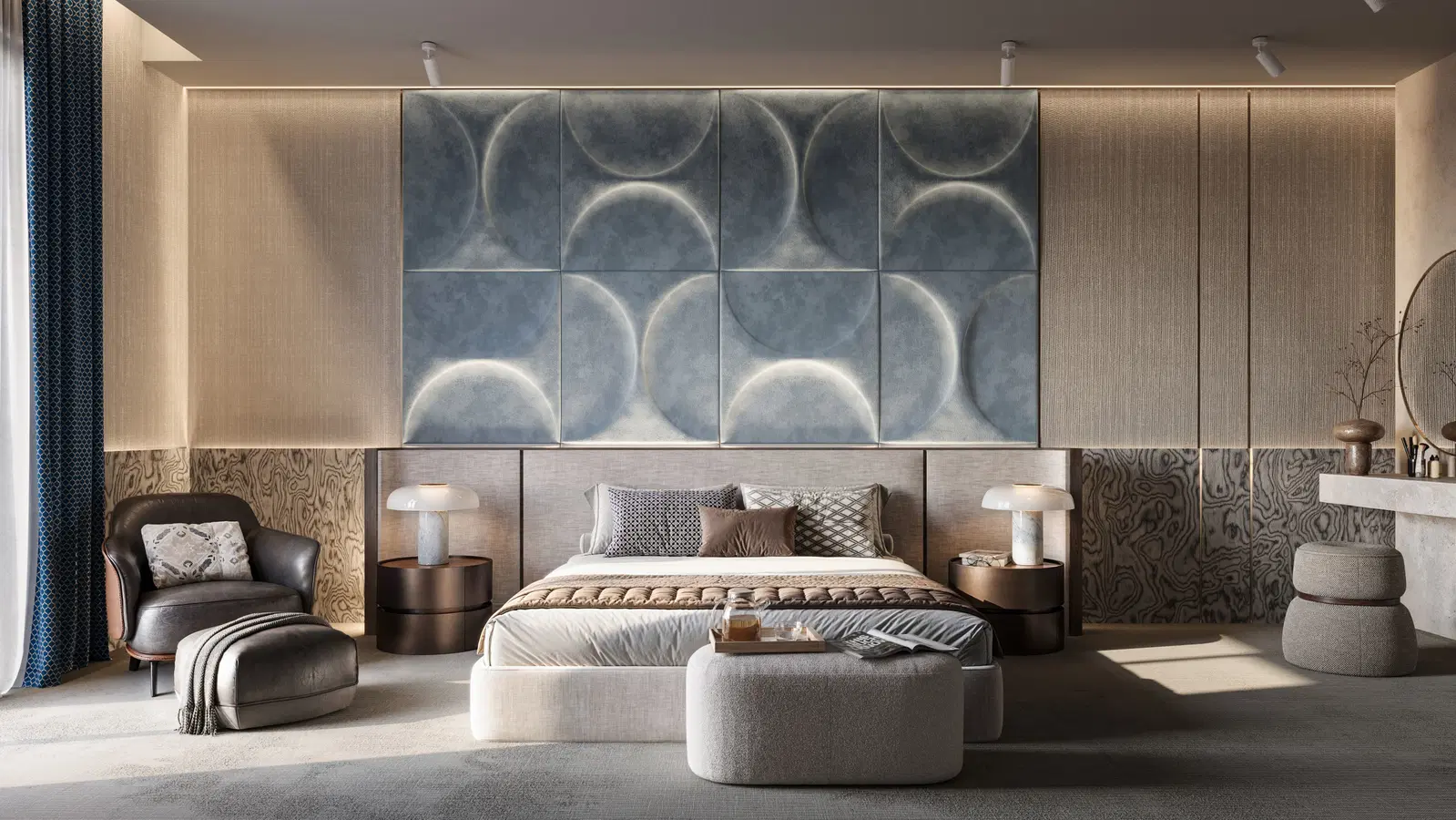 Cozy Bedroom 3D Concept